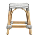Robias 18 in. Seat Height Rectangular Rattan Low Dining Stool by Butler Specialty Company