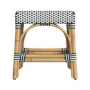 Robias 18 in. Seat Height Rectangular Rattan Low Dining Stool by Butler Specialty Company
