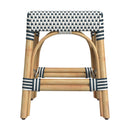 Robias 18 in. Seat Height Rectangular Rattan Low Dining Stool by Butler Specialty Company