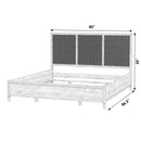 Flagstaff King Size Cane Panel Bed by Butler Specialty Company