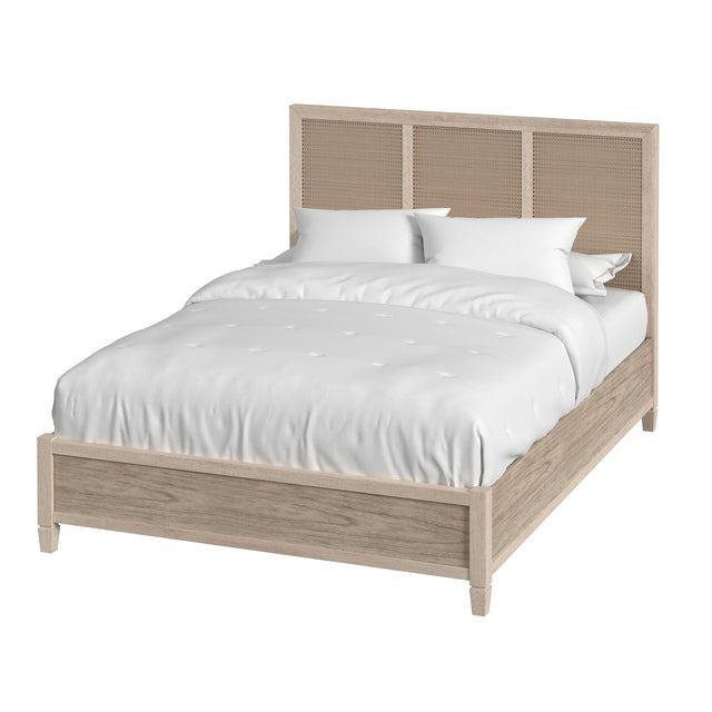 Flagstaff Queen Size Cane Panel Bed by Butler Specialty Company