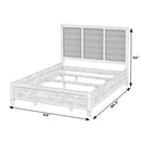 Flagstaff Queen Size Cane Panel Bed by Butler Specialty Company