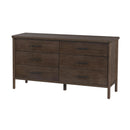 Lennon 60 in. W Rectangular Wood 6 Drawer Rounded Leg Dresser by Butler Specialty Company