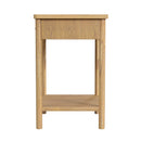 Lennon 21 in. W Rectangular Wood 1 Drawer Rounded Leg Nightstand with Lower Open Shelf by Butler Specialty Company