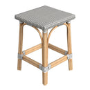 Riviera 24 in. Seat Height Square Rattan Backless Counter Stool by Butler Specialty Company