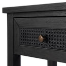 Flagstaff 20 in. W Rectangular Cane and Wood 1 Drawer Nightstand with Lower Open Shelf by Butler Specialty Company