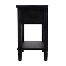 Flagstaff 20 in. W Rectangular Cane and Wood 1 Drawer Nightstand with Lower Open Shelf by Butler Specialty Company