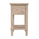 Flagstaff 20 in. W Rectangular Cane and Wood 1 Drawer Nightstand with Lower Open Shelf by Butler Specialty Company