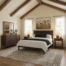 Lennon Rounded Leg  Platform Queen Bed by Butler Specialty Company