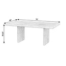 Halmstad 74 in. W Rectangular Wood Panel Dining Table by Butler Specialty Company