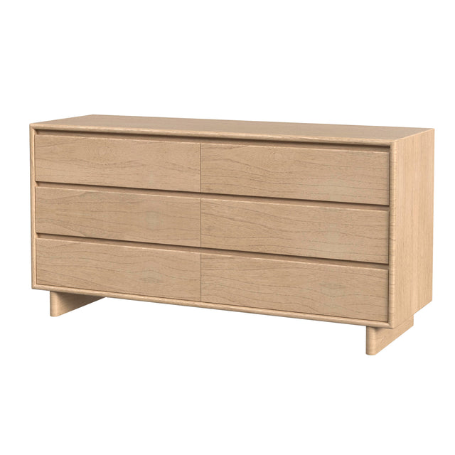 Halmstad 62 in. W Rectangular Wood Panel 6 Drawer Dresser with Soft Close Drawers by Butler Specialty Company