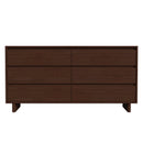 Halmstad 62 in. W Rectangular Wood Panel 6 Drawer Dresser with Soft Close Drawers by Butler Specialty Company