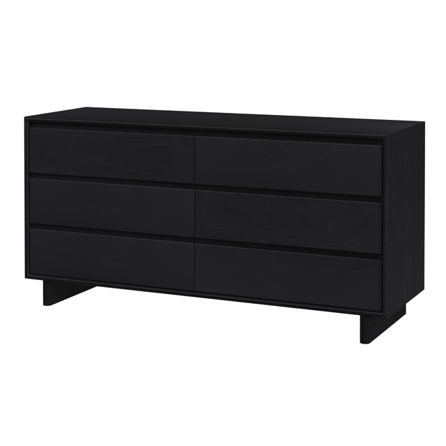 Halmstad 62 in. W Rectangular Wood Panel 6 Drawer Dresser with Soft Close Drawers by Butler Specialty Company