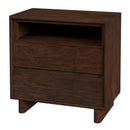Halmstad 24 in. W Wood Panel 2 Drawer Nightstand with Soft-Closing Drawers by Butler Specialty Company