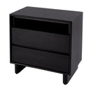 Halmstad 24 in. W Wood Panel 2 Drawer Nightstand with Soft-Closing Drawers by Butler Specialty Company