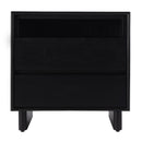 Halmstad 24 in. W Wood Panel 2 Drawer Nightstand with Soft-Closing Drawers by Butler Specialty Company
