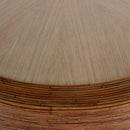Harding 42 in. W Round Rattan Drum Coffee Table by Butler Specialty Company
