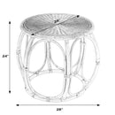 Savannah 28 in. W Round Woven Rattan End Table by Butler Specialty Company