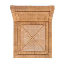 Brielle 24 in. Seat Height Woven Rattan Counter Stool with Back by Butler Specialty Company