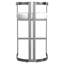 Clarence 28 in. Seat Height Faux Leather Low Back Bar Stool by Butler Specialty Company