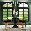 Clarence 23 in. Seat Height Faux Leather Dining Stool by Butler Specialty Company