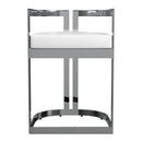 Clarence 23 in. Seat Height Faux Leather Dining Stool by Butler Specialty Company