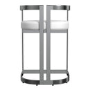 Clarence 23 in. Seat Height Faux Leather Dining Stool by Butler Specialty Company