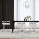 Clarence 23 in. Seat Height Faux Leather Dining Stool by Butler Specialty Company