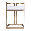 Clarence 23 in. Seat Height Faux Leather Dining Stool by Butler Specialty Company