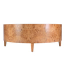 Billie 46 in. W Round Burl Wood Coffee Table by Butler Specialty Company