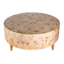 Billie 46 in. W Round Burl Wood Coffee Table by Butler Specialty Company