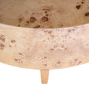 Billie 46 in. W Round Burl Wood Coffee Table by Butler Specialty Company