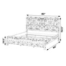 Cora King Burl Panel Bed by Butler Specialty Company