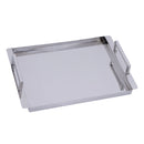 Eva 17.75 in. W Rectangle Metal Serving Tray with Handles by Butler Specialty Company
