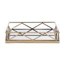 Lydon 16 in. W Square Metal and Mirrored Glass Serving Tray by Butler Specialty Company