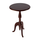 Tia 18 in. W Round Wood Pedestal Side Table by Butler Specialty Company