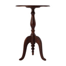 Tia 18 in. W Round Wood Pedestal Side Table by Butler Specialty Company