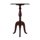 Tia 18 in. W Round Wood Pedestal Side Table by Butler Specialty Company