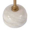 Zion 16 in. W Round Marble and Iron Side Table by Butler Specialty Company