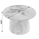 Hattie 23.5 in. W Round Drum Coffee Table by Butler Specialty Company