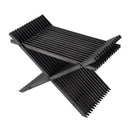 Lucan 15.5 in. Seat Height  Iron X-Base Slatted Stool by Butler Specialty Company