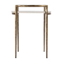 Madlyn 19 in. W Round Marble and Iron Side Table by Butler Specialty Company