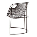 Artemis 30 in. W Oval Iron Basket Accent Chair by Butler Specialty Company