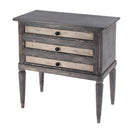 Primrose 30 in. W Rectangular Solid Wood 3 Drawer Chest of Drawers with Finish Distressing by Butler Specialty Company