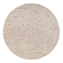 Lucia 19 in. W Round Marble and Iron Pedestal Side Table by Butler Specialty Company