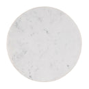 Graham 13 in. W Round Marble and Iron Side Table by Butler Specialty Company