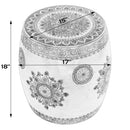 Imani 17" W Round Iron Drum Side Table by Butler Specialty Company