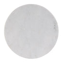 Ada 12 in. W Round Marble and Metal Side Table by Butler Specialty Company