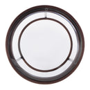 Lola 11 in. W Round Glass and Metal Side Table by Butler Specialty Company