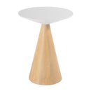 Via 20 in. W Round Solid Wood Side Table by Butler Specialty Company